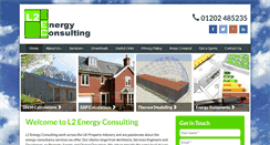 Desktop Screenshot of l2energy.co.uk